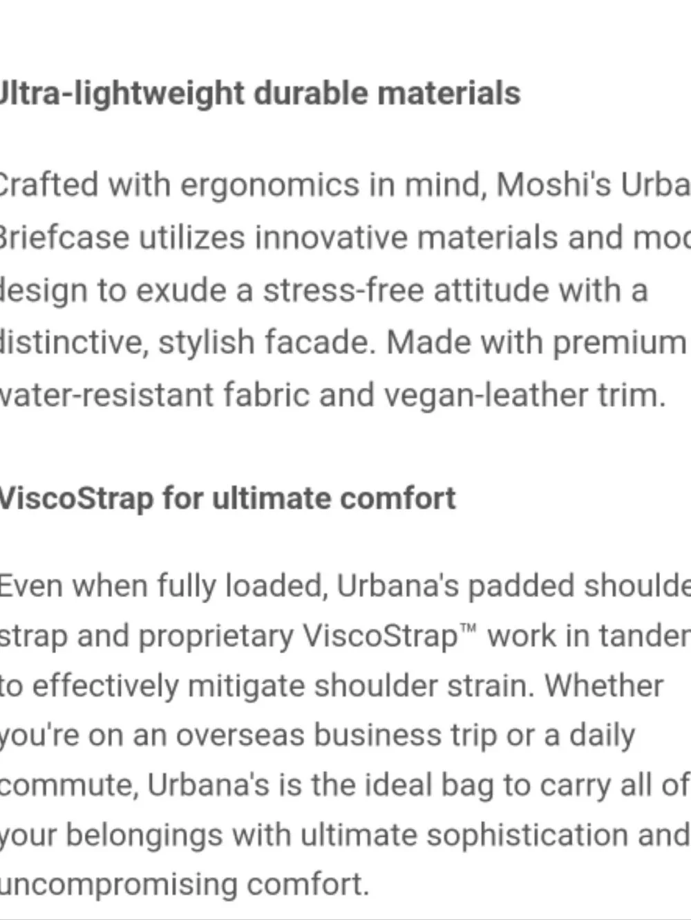 retired Moshi Urbana 15